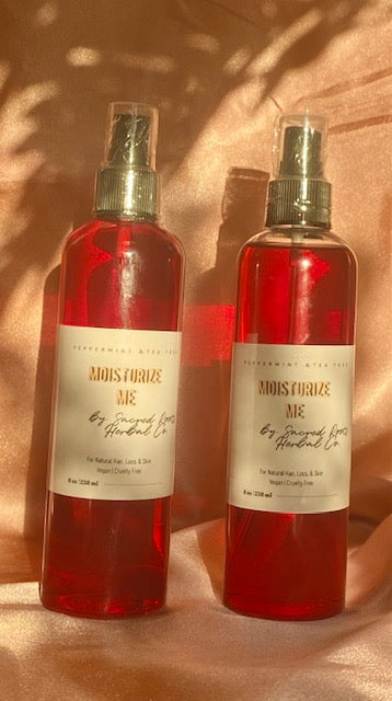 Moisturize Me (Rose + Hibiscus + Aloe Vera, with Peppermint + Tea Tree)