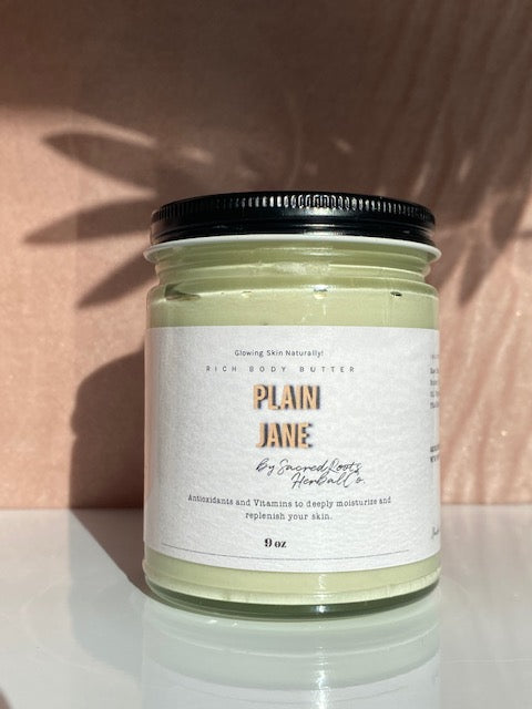 Plain Jane/ Unscented Rich Body Butter